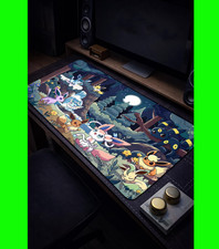 Eevee Evolutions Mouse Pad Kawaii Anime Gaming Desk Mat Keyboard PC MP367TP