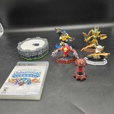 Skylanders Spyro's Adventure PS3 Game Portal of Power Figures Crystal Bundle Lot
