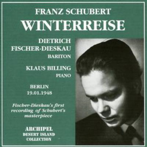 Dietrich Fischer-Dieskau Winterreise (Billing, Fischer-dieskau) (CD) Album