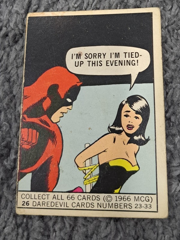 1966 Donruss Marvel Super Heroes Card #26