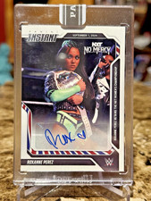 2024 Panini Instant WWE Roxanne Perez Auto /10 Red White Blue Retains NXT #71