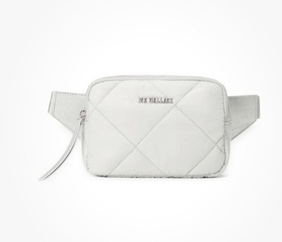 MZ WALLACE ''Frosted''  Madison Belt Bag New With Tags