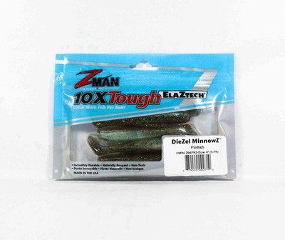 Zman Soft K�der Diezel MinnowZ 4 Zoll 5/Pack Pinfish (2710)