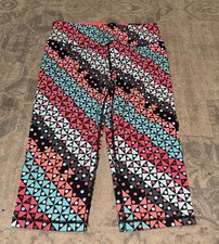 Victoria's Secret VSX Sport Knockout Crop Multicolor Geometric Legging Sz Medium