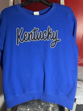 Top of the World Kentucky Wildcats Blue Sweatshirt Pullover Size S Made in China