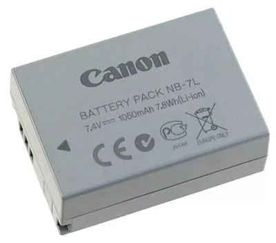 Original Canon NB-7L Akku für Digitalkamera Canon PowerShot G10, G11, G12 SX30is