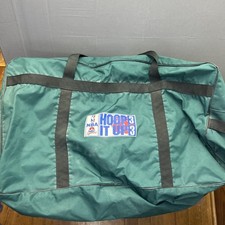 NIKE VTG 90 s Large Duffel Bag NBA Hoops It U...