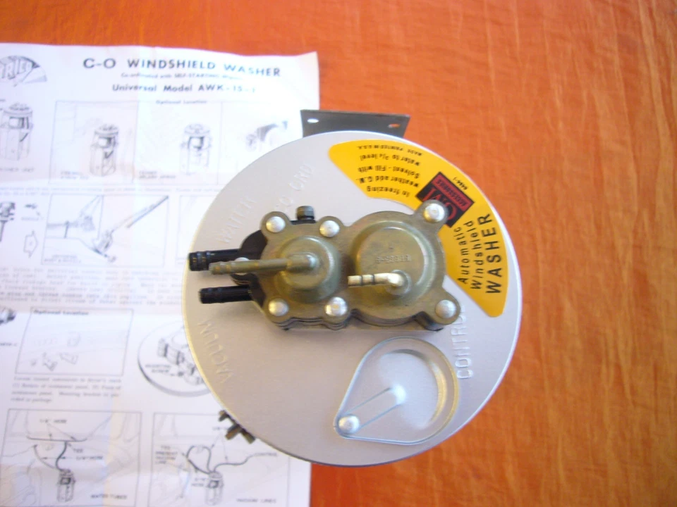 56 57 58 Buick Chevy Olds Pontiac Trico Lavadora de Parabrisas NUEVA COMO NUEVA EXCELENTE Foto 2 de 4