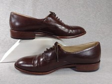 Gucci Oxford Dress Shoes Mens EU 41 ( USA 7 / 7.5 ) Brown Leather