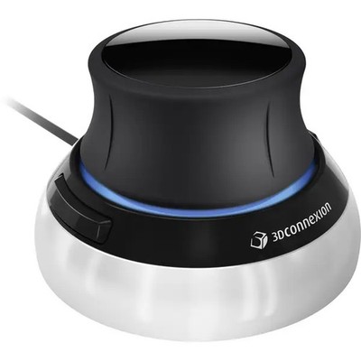 3Dconnexion 3DX-700059 SpaceMouse Compact Mouse 3D USB Optical Black,Silver 2T