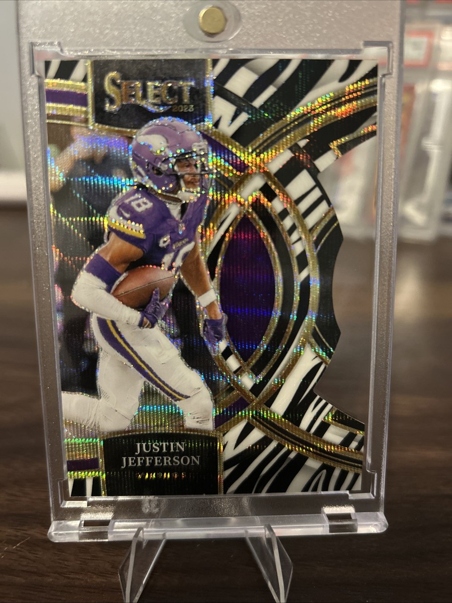 ね*】様 ほぼ未開封 ゼリツィン エリクサー 合計45本 カードセット 2023 Panini Select Premier Level Die Cut Justin Jefferson Zebra