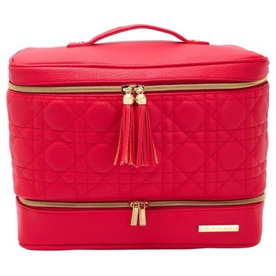 #Marcy Mckenna Glam Bag Modern Beauty Case Candy Apple Red