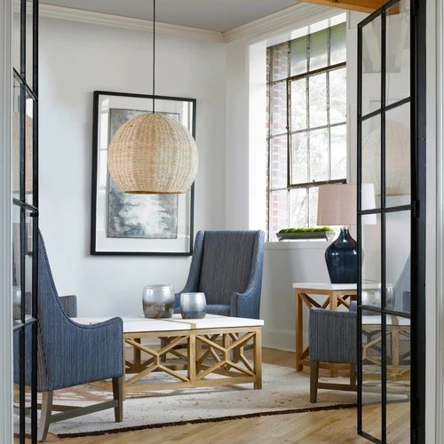 Uttermost 21536 Seagrass 1 Light Dome Pendant - Picture 2 of 6