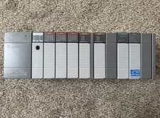 SLC5/05 PLC With Rack Of Cards