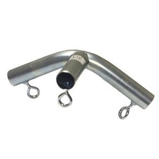 Canopy Frame Fittings 3-Way End/Corner 1'' High Peak 120 Degree, Eyebolts FB3G