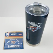 NBA OKC Thunder Ultra Navy Boelter 20oz Hot/Cold Tumbler W/Tervis Lid w/magnet