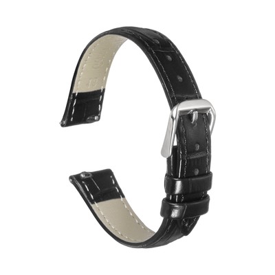 Quick Release Genuine Leather Watch Band 16mm Leather Watch Strap