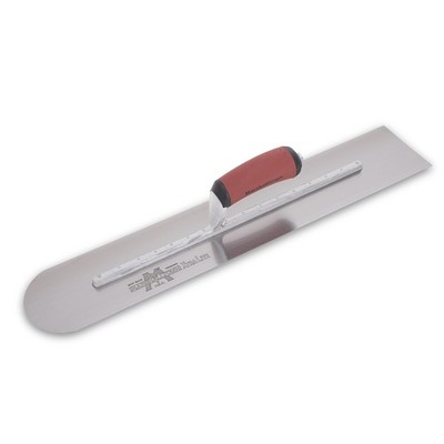 Rounded Front Finishing Trowels, DuraSoft Handle Material, 102mm Width, 559mm Le