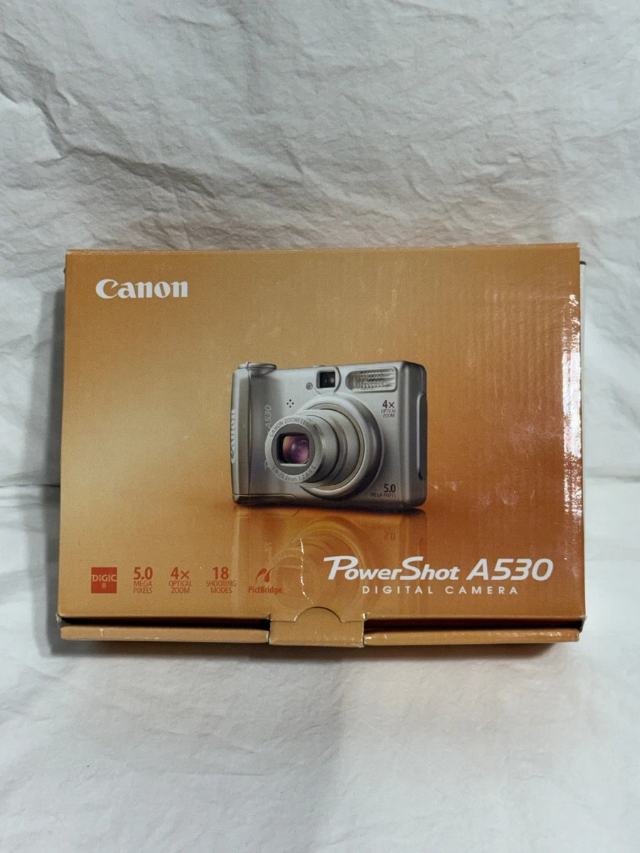 Canon PowerShot A530 1-4.9x Digital Zoom Digital Cameras for sale