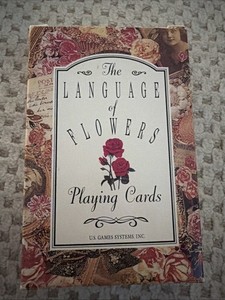 The Language Of Flowers Playing Cards