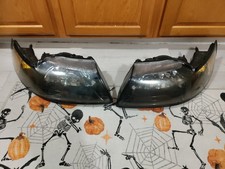Ford Mustang Pair Of Headlights - Fit For 1999-2004 Ford Mustang Black Clear Ford Mustang Pair Of Headlights - Fit For 1999-2004 Ford Mustang Black Clear