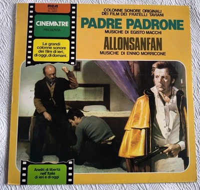 PADRE  PADRONE +  ALLONSANFA    Ennio Morricone    Original Soundtrack LP  Vinyl