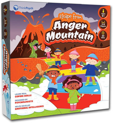 Escape from Anger Mountain Board Game | Anger Management Game for Kids Ages 6+ |