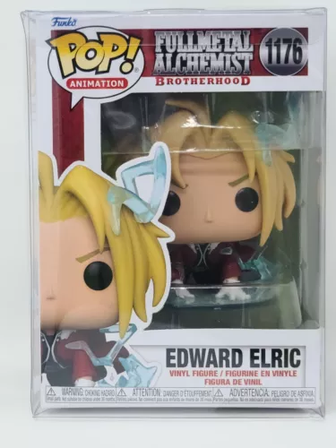 Funko Edward Elric 1176 FullMetal Alchemist Brotherhood with Protector Box