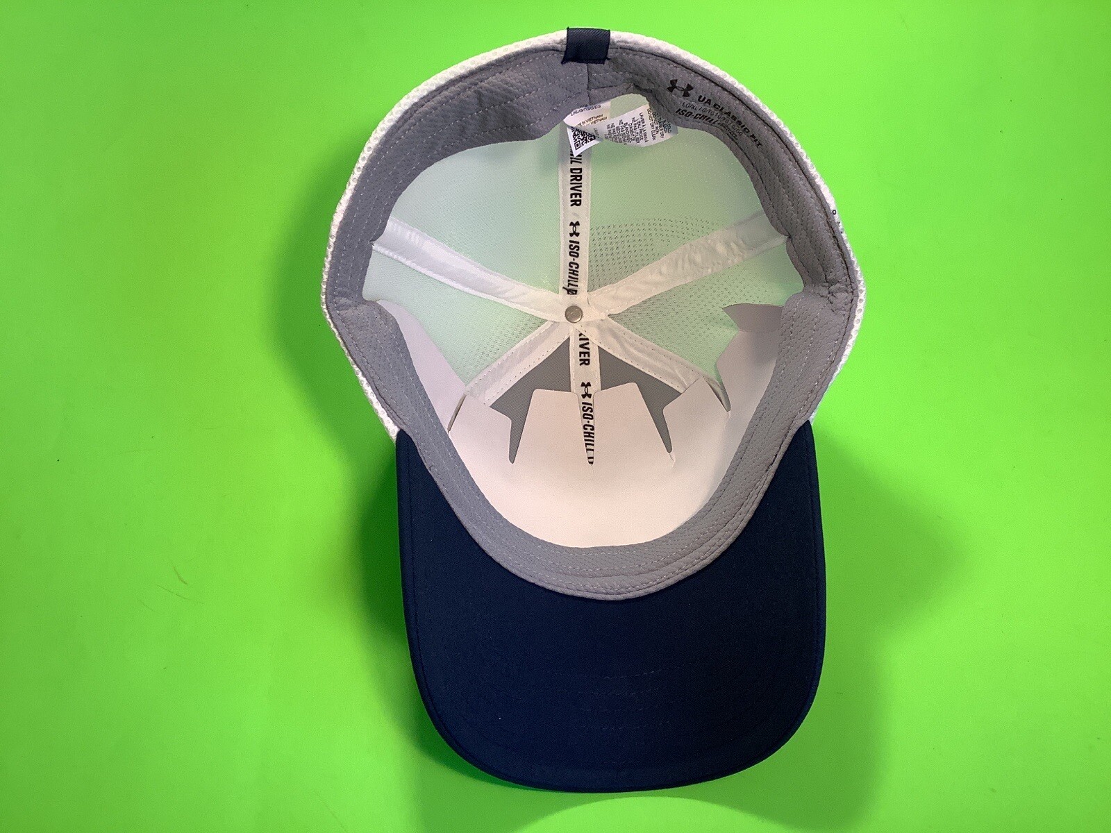 UNDER ARMOUR ISO-CHILL Cooling Technology Men’s Hat Cap Size L /XL Navy Blue NEW thumbnail 11