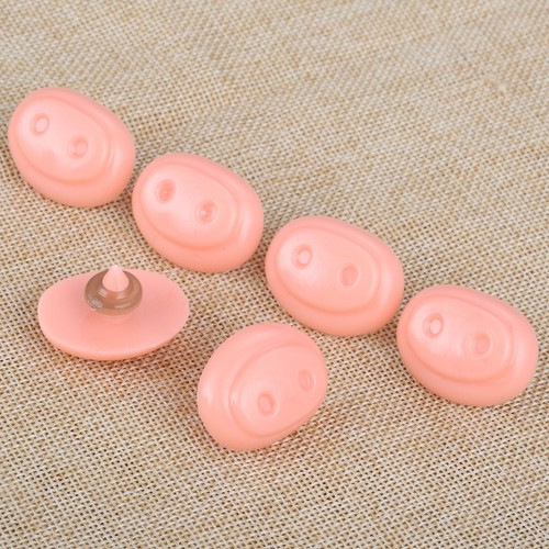 10X Cute Doll Pig Stud Nose & Washers DIY Craft Stuffed Animal Puppet Toy Making - Picture 16 of 17