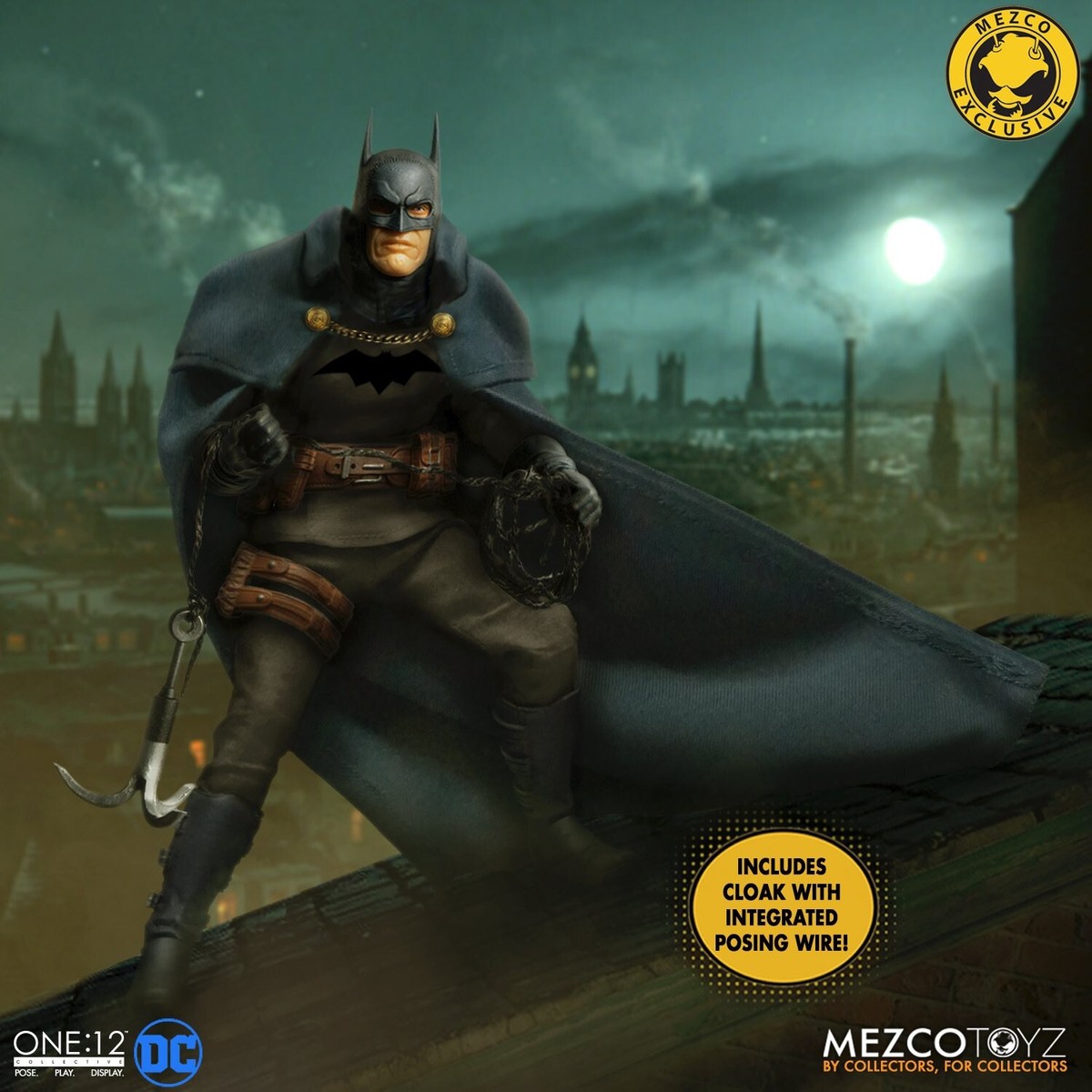 Mezco One:12 Batman: Gotham By Gaslight Batman 1/12 Figure Mezco One:12 Batman: Gotham By Gaslight Batman 1/12 Figure
