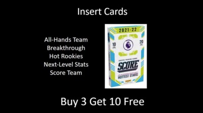 Panini Score Premier League 2021/22 - Insert Cards