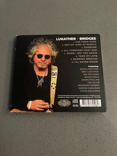 Steve Lukather - Bridges - CD VG+ Toto Digipack - Picture 2 of 3