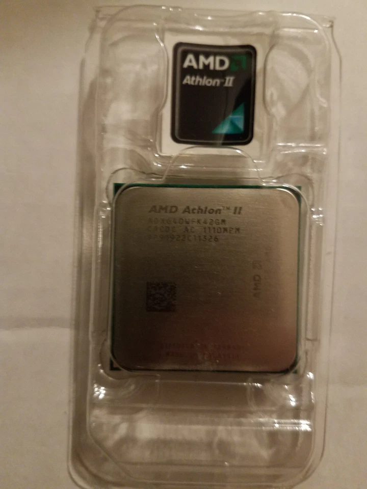 AMD Athlon II X4 640 4 Core 3GHz Socket AM2+/AM3 CPU ADX640WFK42GM - Image 2 of 3