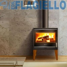 Stufa a Legna Ad Aria 10,4 Kw MONTEGRAPPA NYMPHE Stile Vintage