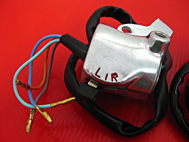 Fit HONDA CD125 CD175 CA175 HANDLE SWITCH L/R SET GRADE A "TAIWAN" #BI2786# Foto 4 de 4