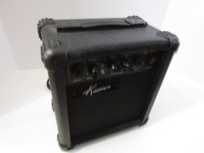 KANSAS GUITAR AMPLIFIER G-10 BLACK 12W 2009.08