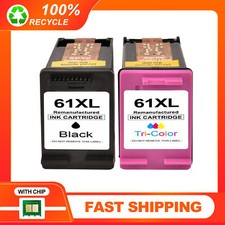 61XL Ink Cartridge pk for HP 61 XL ENVY 4500 4505 5530 5531 5535 Deskjet Printer