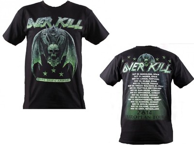 OVERKILL - Tour Europe 2014 - T-Shirt - Größe / Size M - Neu