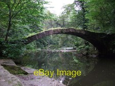 Photo 6x4 River Goyt and Roman Bridge Marple  c2007