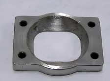 Obx Mild Steel Flange For T25 T28 To 2.5 4 Bolt Treaded