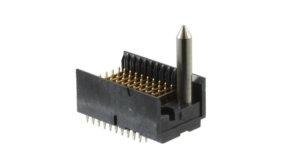 10x Molex 740581002 VHDM 60-Pos Press-Fit Backplane Connector Header Gold Plated - Image 2 of 4