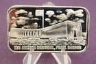 Rare 1984 USS Arizona BB 39 Memorial Pearl Harbor Hawaii USA 1/2 Oz Silver Bar