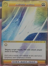 Chaotic Aegis Airia 184/200 AU 1st Edition Common