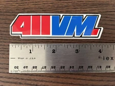 Vintage NOS 411 Video Magazine Skateboard sticker 411VM