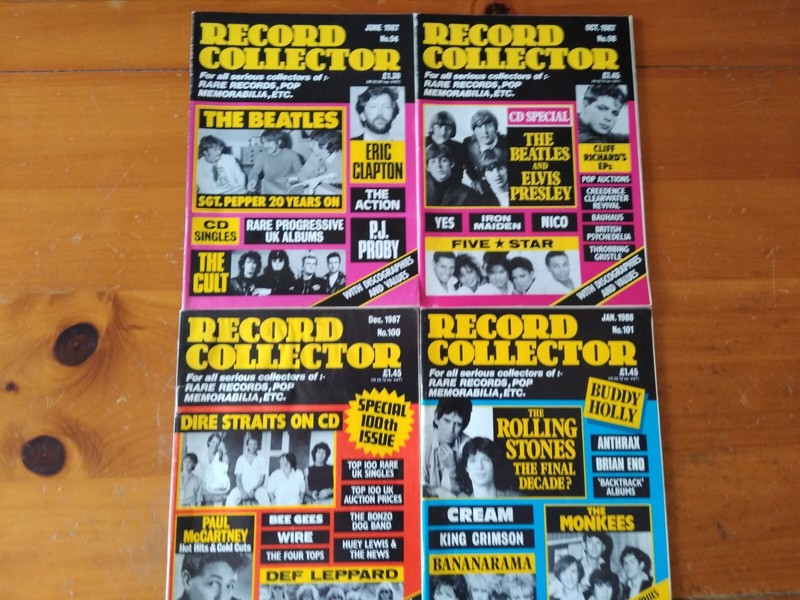 RECORD COLLECTOR:"FOUR MAGAZINES"