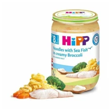 HiPP Organic Noodles with Sea Fish in Creamy Broccoli Jar