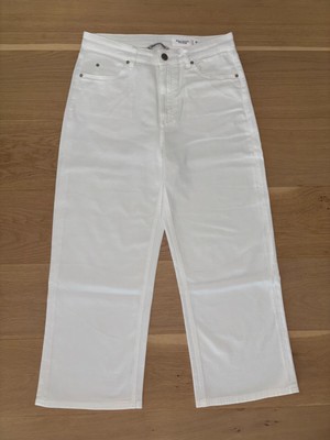 Marc O Polo DENIM Jeans TOMMA cropped, weiß, W 30 / L 32, wie neu