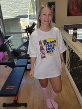 VINTAGE BUDWEISER BUD LIGHT SHIRT READY FOR A...