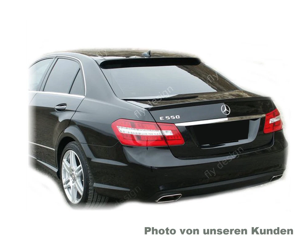 Dachspoiler passend für Mercedes E W212, Auto Sport Bakspoiler Heckdiffusor - Bild 4 von 4